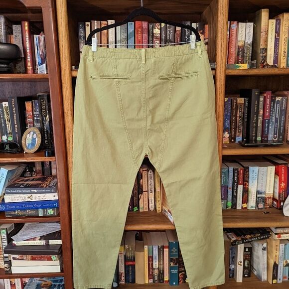 sr vs Sandrine rose "the virgin label" mint green Capri jeans NWT sz 30 - Picture 4 of 5